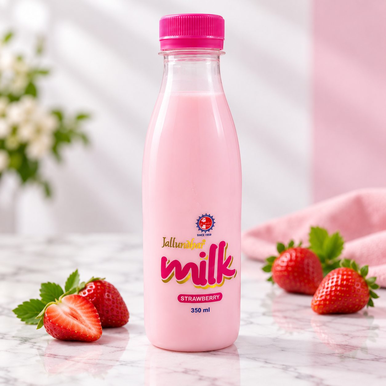 Strawberry Flavoured Milk